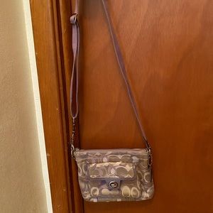 Coach purple crossbody
